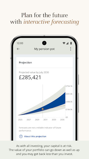 J.P. Morgan Personal Investing ekran görüntüsü