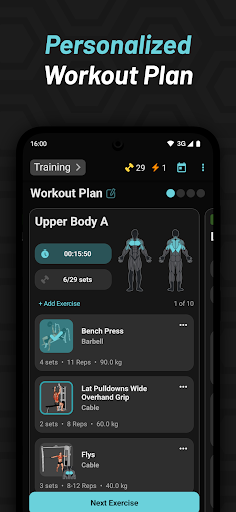 MyFitCoach - Workout Planner ekran görüntüsü