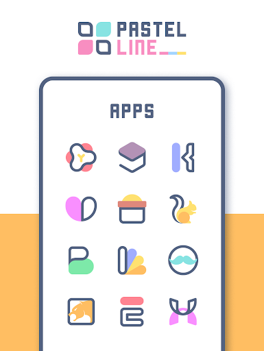 PastelLine IconPack ekran görüntüsü
