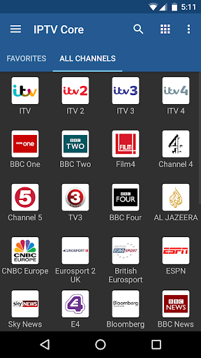 IPTV Core ekran görüntüsü