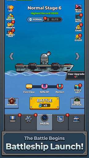 BattleShip Go: Monster Wave ekran görüntüsü