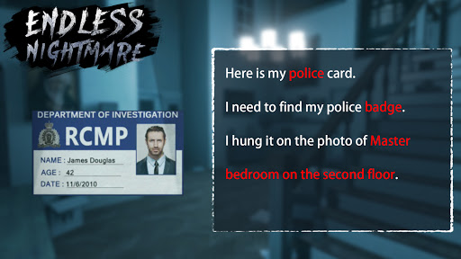 Endless Nightmare 1: Home ekran görüntüsü