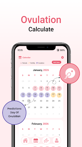 Period Calendar & Tracker ekran görüntüsü