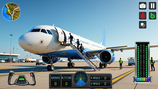 Flight Simulator: Plane Games ekran görüntüsü