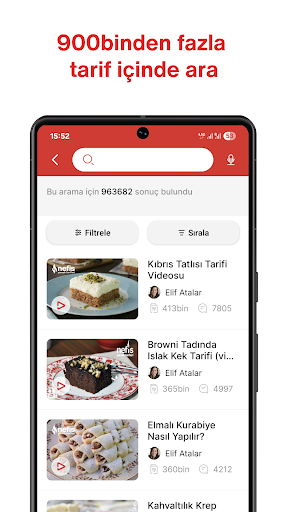 Nefis Yemek Tarifleri ekran görüntüsü