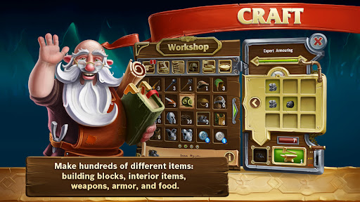 Craft The World ekran görüntüsü