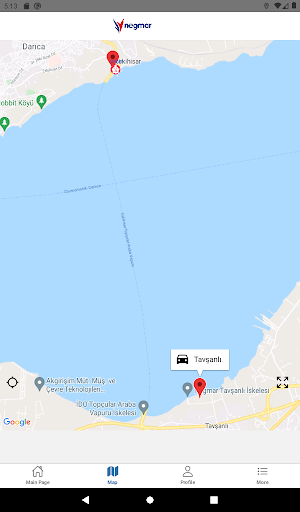 Negmar Feribot ekran görüntüsü