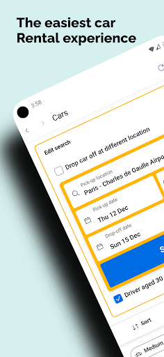 Car Rental app ekran görüntüsü