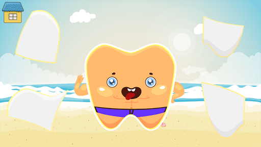 Funny Teeth kid dentist care! ekran görüntüsü