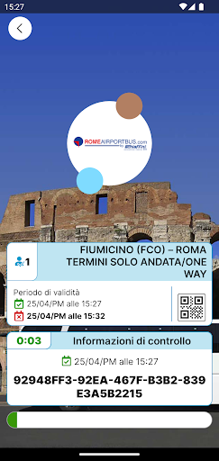 Rome Airport Bus ekran görüntüsü