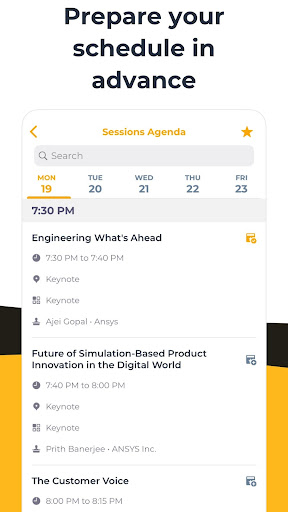 Ansys Events ekran görüntüsü
