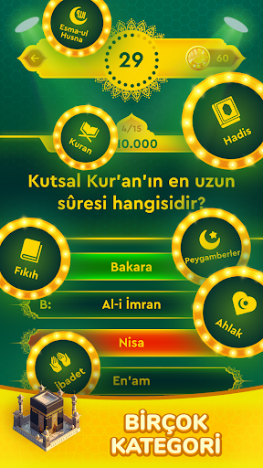 İslami Quiz: Bilgi Yarışması ekran görüntüsü