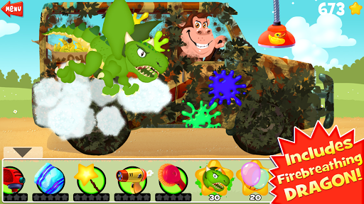Amazing Car Wash Game For Kids ekran görüntüsü