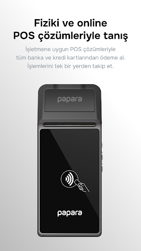 Papara Ticari ekran görüntüsü
