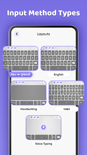 Gujarati Keyboard ekran görüntüsü