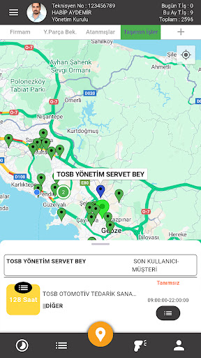 Pratik Servis Uygulaması ekran görüntüsü