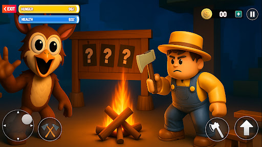 Survive Nights in Blox Forest ekran görüntüsü