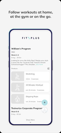 FIT PLUS FIT APP ekran görüntüsü