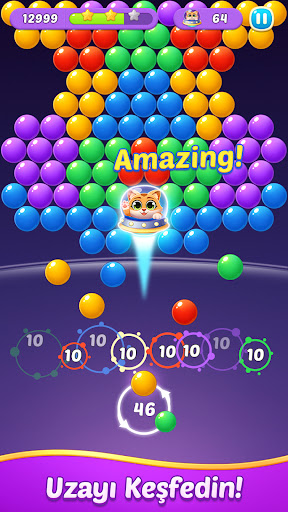 Bubble Shooter Gem Puzzle Pop ekran görüntüsü