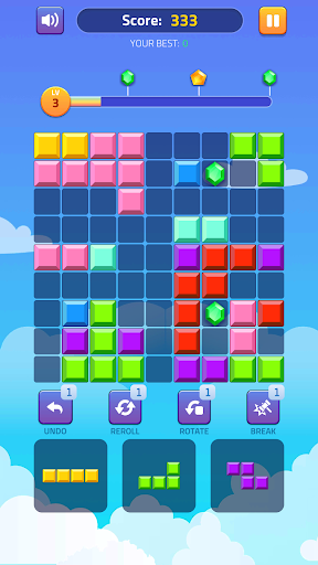 Block Puzzle - Gems Adventure ekran görüntüsü