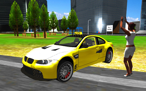 Taxi Town Driving Simulator ekran görüntüsü