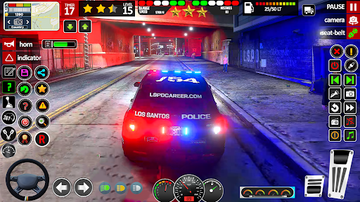 Police Cop Simulator Game 3D ekran görüntüsü