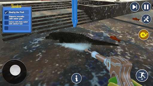 I Am Swimming Pool Cleaner Sim ekran görüntüsü