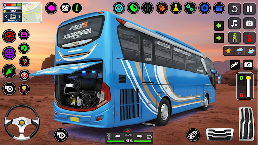 Bus Simulator: Offroad Bus 3D ekran görüntüsü