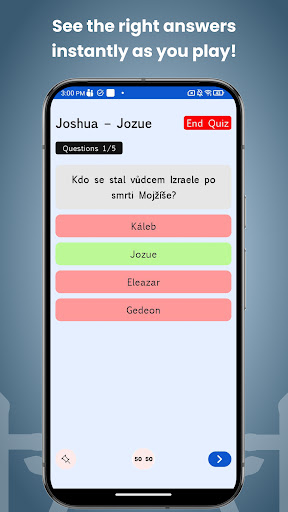 Czech Bible Quiz ekran görüntüsü