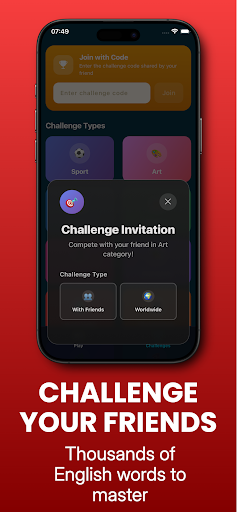 WordChallenge: English Games ekran görüntüsü