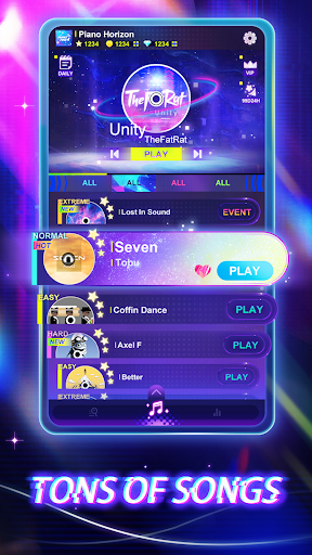 Piano Horizon: Rhythm Game ekran görüntüsü