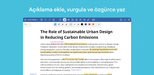 Goodnotes: AI Not, belge, PDF ekran görüntüsü