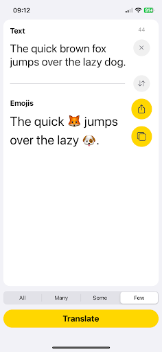 Emoji Translate ekran görüntüsü