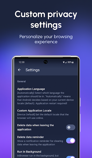 InBrowser - Incognito Browsing ekran görüntüsü