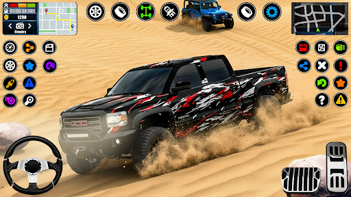 Land Cruiser Jeep oyunu 4x4 ekran görüntüsü