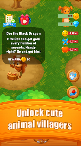 Candice Pet friends idle town ekran görüntüsü