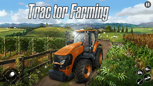 US Tractor Farming Games ekran görüntüsü