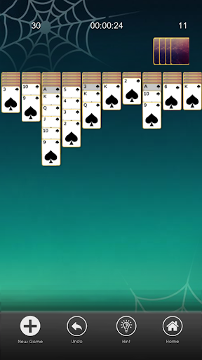 Spider Solitaire - Card Master ekran görüntüsü