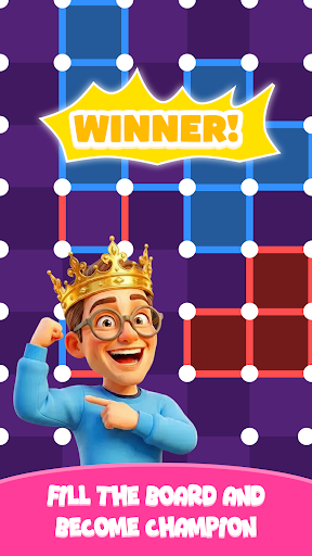 Dots And Boxes Game Challenge ekran görüntüsü