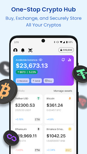 Noone Crypto Wallet ekran görüntüsü