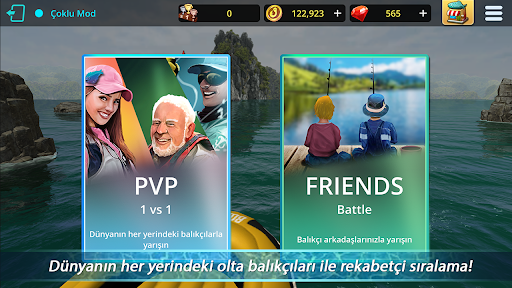 Monster Fishing : Tournament ekran görüntüsü