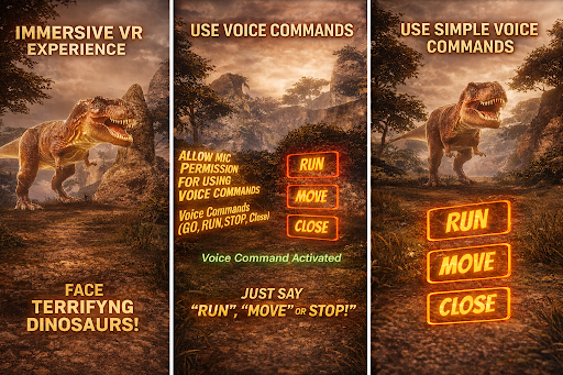 Dino Escape VR Survival ekran görüntüsü
