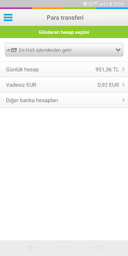 Enpara Bank Şirketim Cep Şube ekran görüntüsü