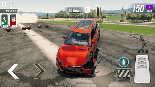 Real Car Crash Driving Game 3D ekran görüntüsü
