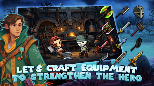 IDLE Skull Hero ekran görüntüsü