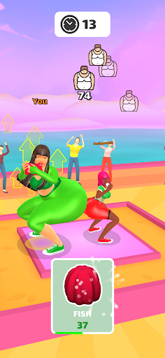 Eating Hero: Twerk Clicker ekran görüntüsü