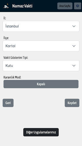 İnternetsiz Namaz Vakti ekran görüntüsü