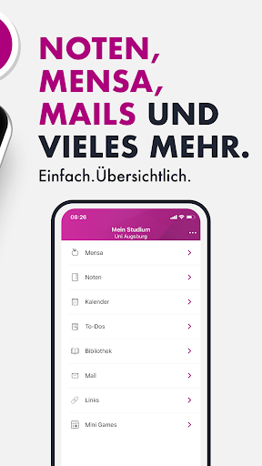 UniAugsburg App ekran görüntüsü