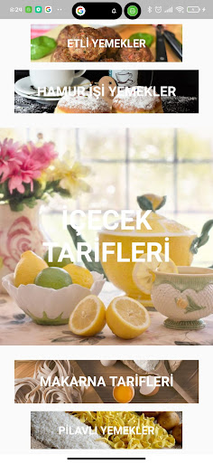 İnternetsiz Yemek Tarifleri SE ekran görüntüsü