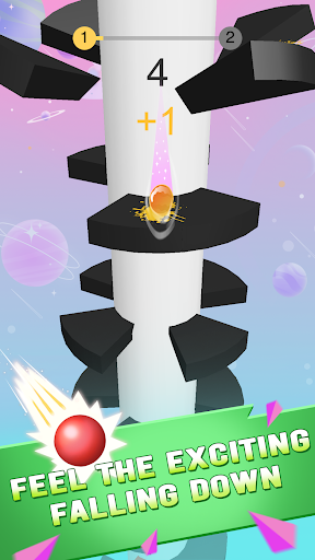 Helix Fall 3D ekran görüntüsü